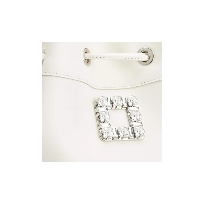 Roger Vivier Très Vivier Embellished Bucket Bag-7