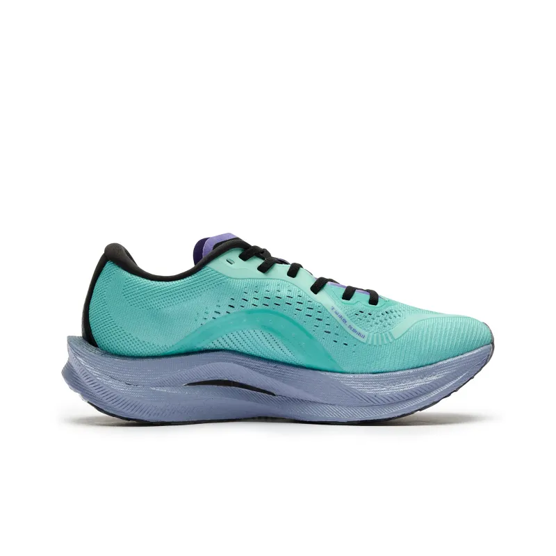 QIAODAN Strong Winds 2.0 Cushioning Anti Slip And Wear Resistant Low Top Running Shoes Women's Dusty Blue-1
