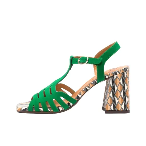 iron MIHARA 90mm Pesca Geometric print Sandals Women's
