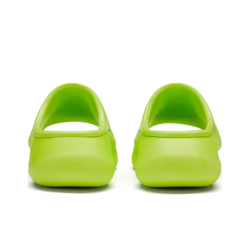 LACOSTE Rubber Sole Abrasion Resistant Slide Slippers Women's Green-3