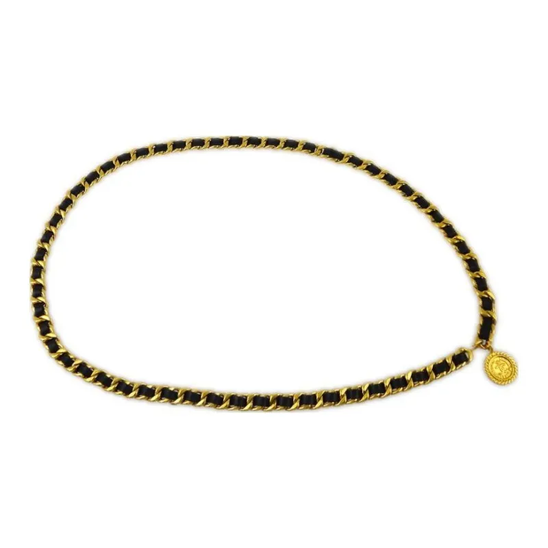 CHANEL 1994 Medallion Chain Belt-1