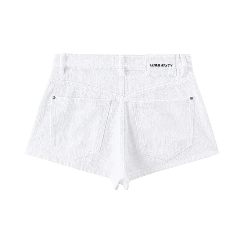 Miss Sixty Denim Shorts Women's White-1