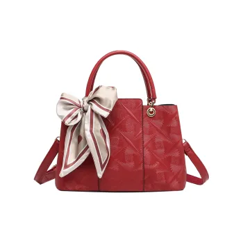 TTaG．baG Microfiber Synthetic Leather Handbag Women's