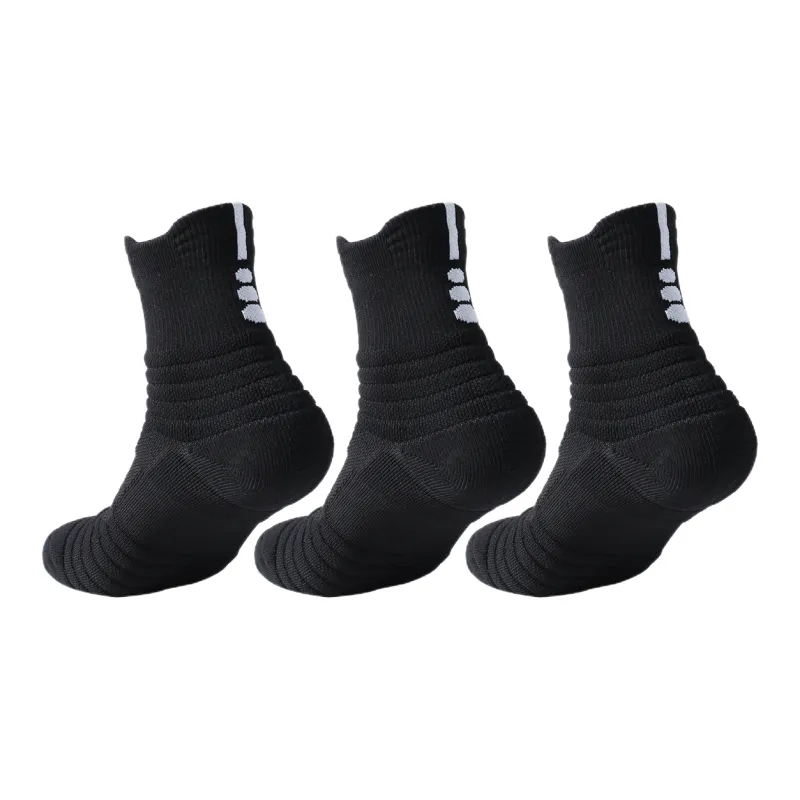 Brute Rabbit Basketball Socks Men's 3 Pack Available In Three Colors-10
