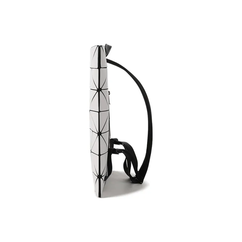ISSEY MIYAKE BLOCKY PVC Backpack Unisex Light Gray-2