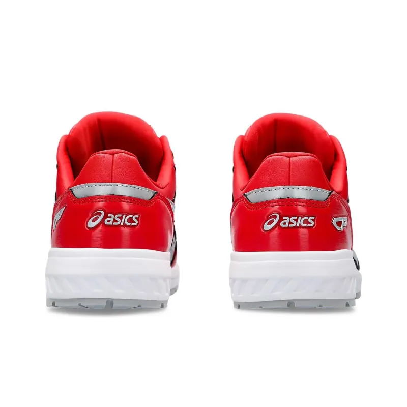 Asics Winjob Anti Slip And Wear Resistant Lightweight Low Top Running Shoes Unisex Red Gray-4