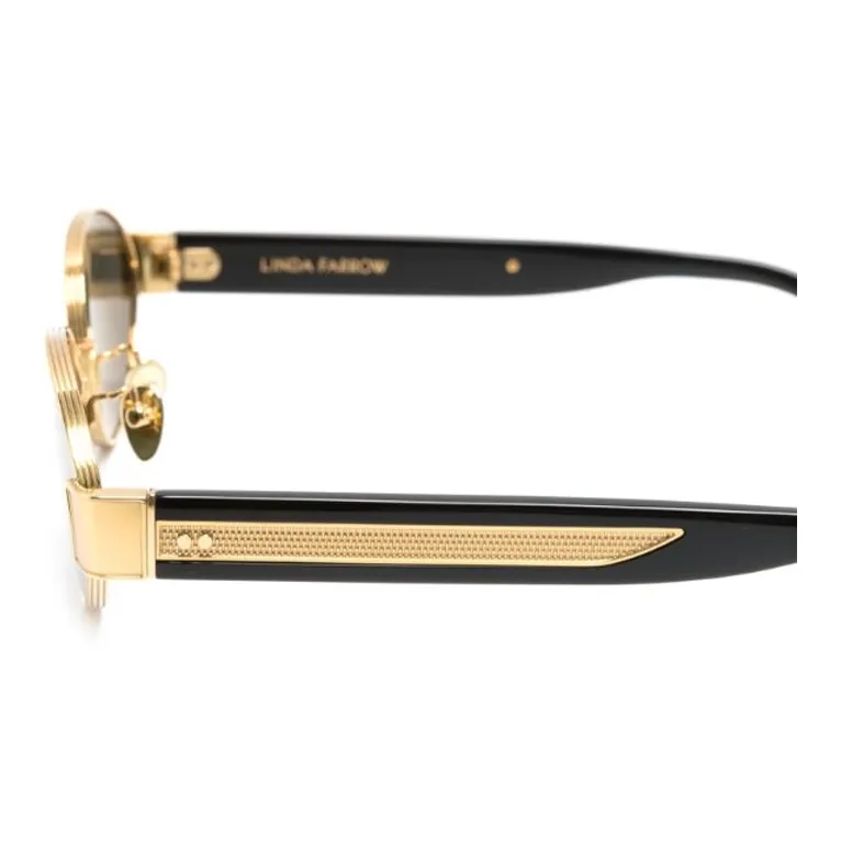 Linda Farrow Sadie Oval frame Sunglasses-2