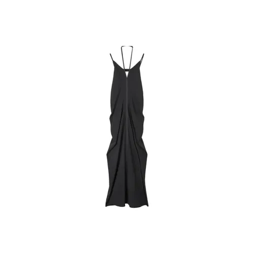 FORNI Slip Dresses Women's Elegant Black