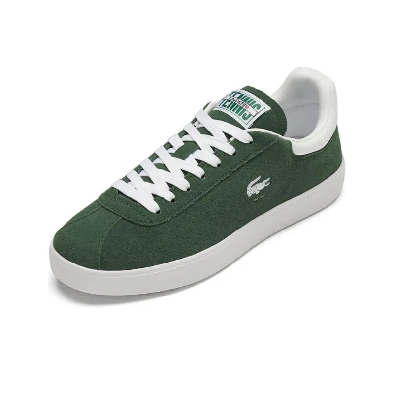 LACOSTE Low Top Skateboard Shoes Women's Green-1