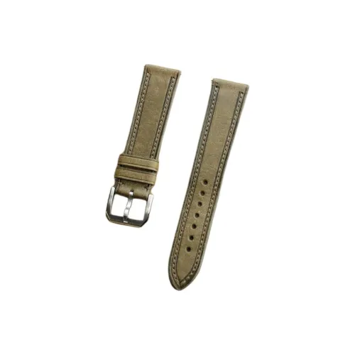 Benchmark Omega Swatch Compatibility Watch Band Cowhide Leather Material