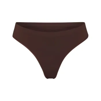 SKIMS SOFT SMOOTHING SEAMLESS THONG Underpants Women's 1 Pack COCOA/Cocoa