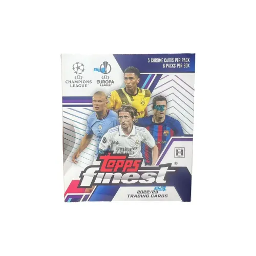 Topps 2022-23 UEFA Champions League UCC Finest Autograph Card In Every Box Sports Cards MINI Box