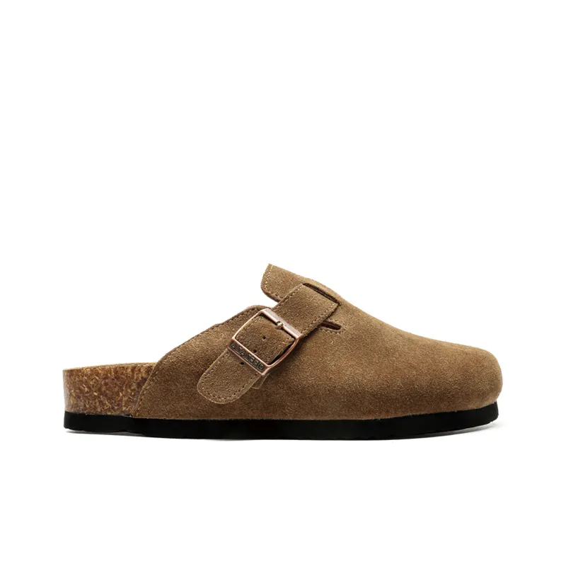 BUFFALO BOUND Composite Sole Quiet Abrasion Resistant Wrap toe Slippers Unisex-1