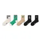 5 Pack (Stripes Quarter Crew)