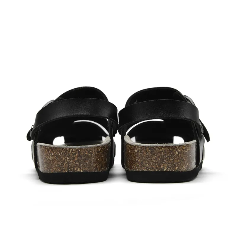 HLA Men's Trendy Breathable Closed Toe Comfortable Beach Sandals Slippers 2 in 1 Men's Outdoor-3