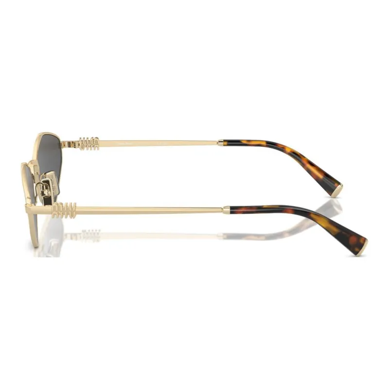 MIU MIU Eyewear Logo lettering Geometric frame Sunglasses-2