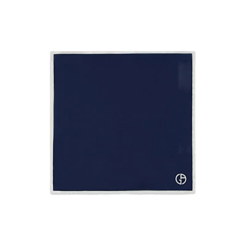 GIORGIO ARMANI Logo Printed Handkerchief-0