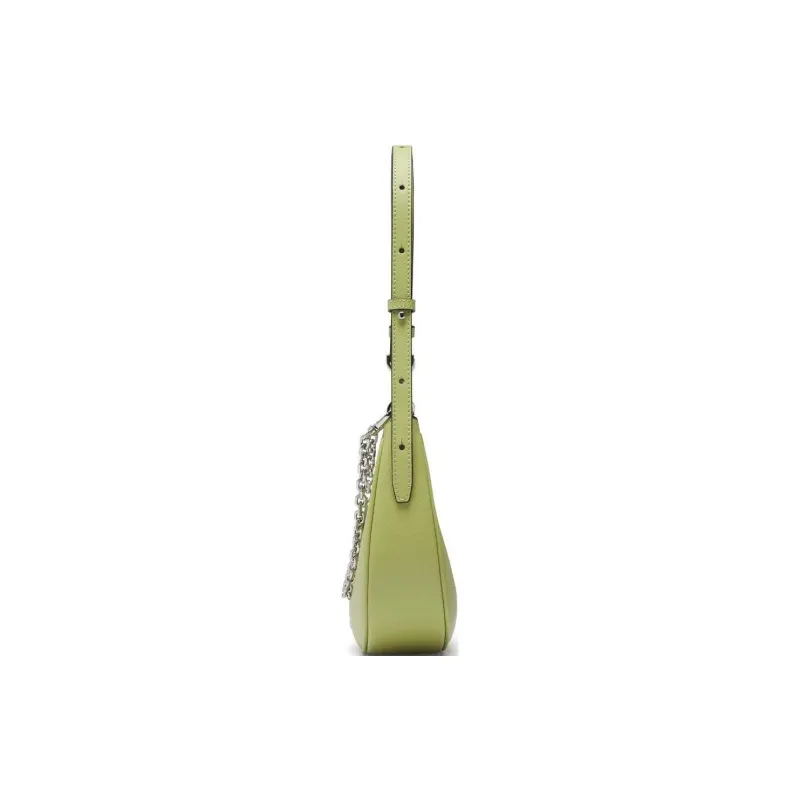 ORYANY Cow Leather Portable Crossbody Bag Shoulder Bag Women's Green-3