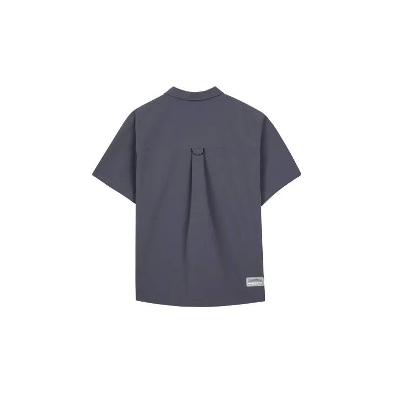 Skechers Stroll Shirt Unisex Odyssey Gray-1