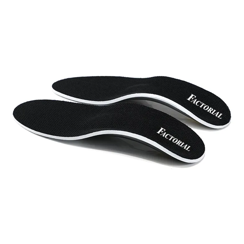 FACTORIAL Insoles Unisex Black Gray-1
