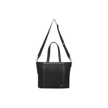 LI NING 1990 Polyurethane Handbag, Shoulder Bag, Crossbody Bag Regular Unisex Black