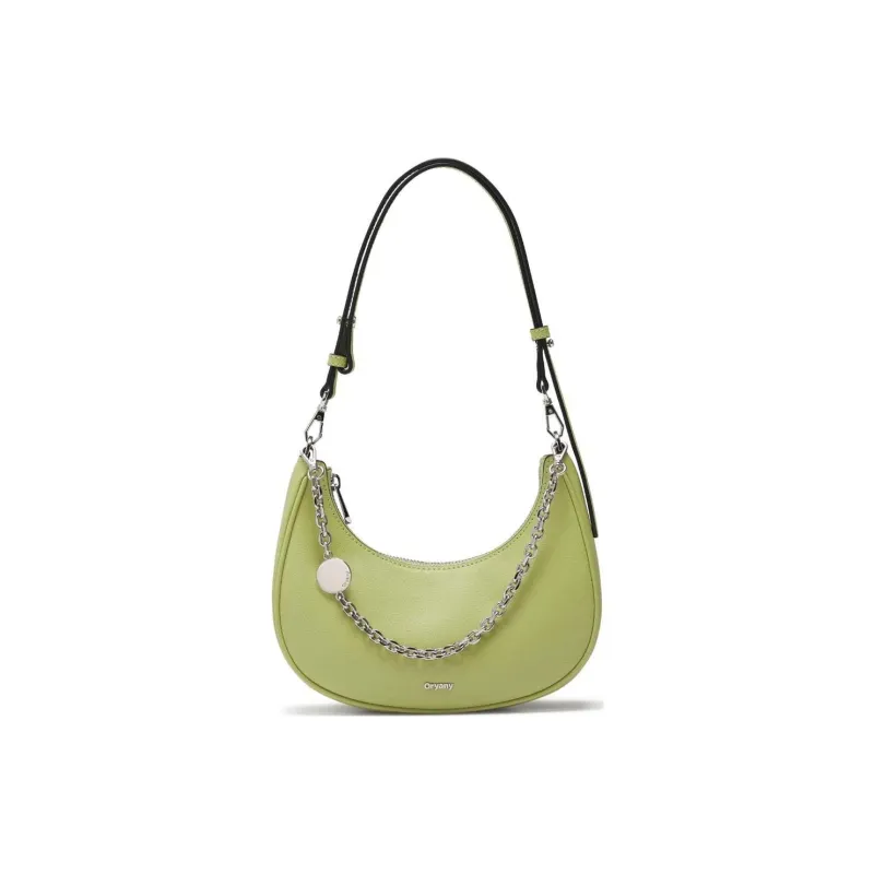 ORYANY Cow Leather Portable Crossbody Bag Shoulder Bag Women's Green-0