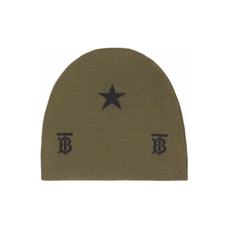 Burberry Kids Monogram-motif Beanie-0