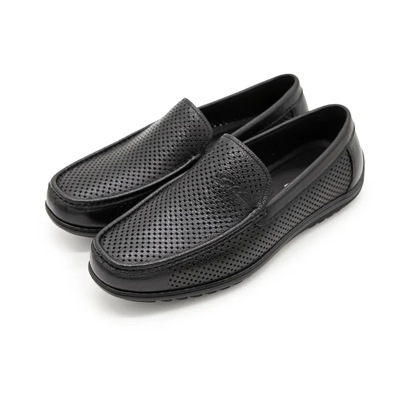 Satchi Casual Shoes Loafers Slip on Men's Black-2
