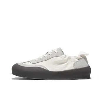 Feiyue Vintage German Training Durable Breathable Low-Top Casual Shoes Women's Beige