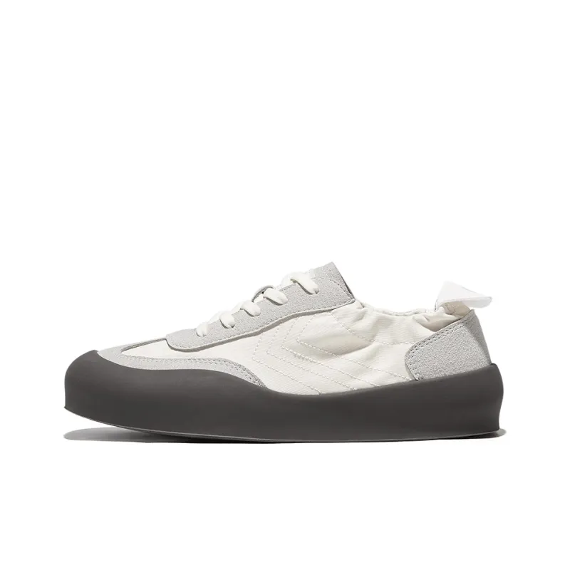 Feiyue Vintage German Training Durable Breathable Low-Top Casual Shoes Women's Beige-0