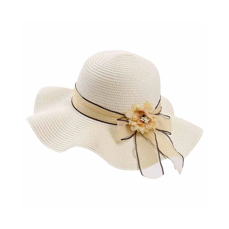 MEETSUNNY Straw Woven Sun Protection Hats Women's-2