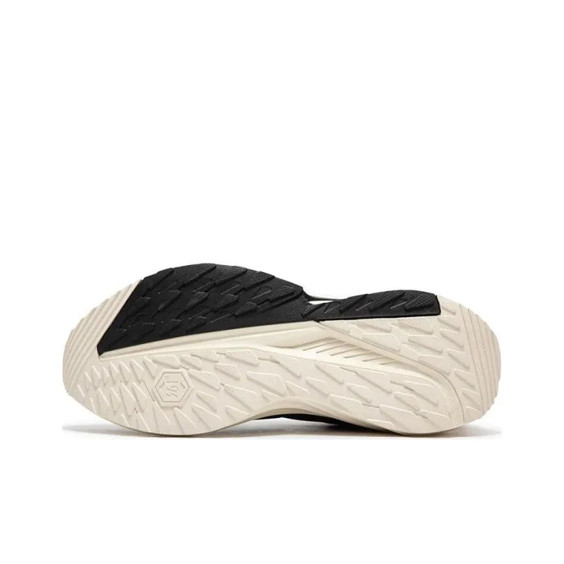 361° Ride The Mountain Breathable And Slip Resistant Low Top Casual Running Shoes Men's Black Rice-4