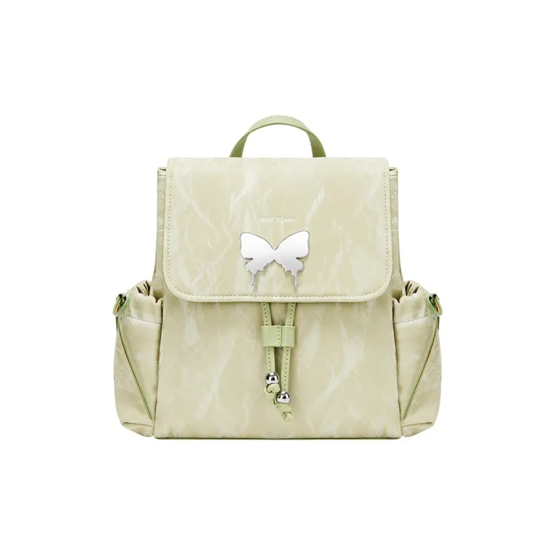 JANE KLAIN PU Matte Texture Backpack Tubas Women's Pink/White-1