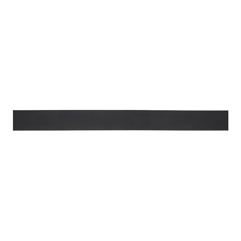 HUGO BOSS Badge Brogues Pin Buckle Design Leather Leather Belts Men's Black Width  4CM-1