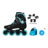 Black Blue+Protective Gear+Bag