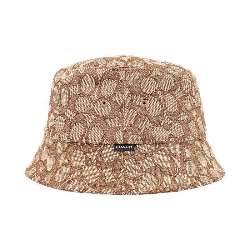 COACH Signature Jacquard Bucket Hat-2