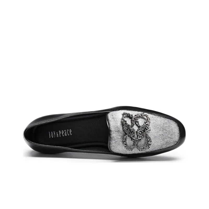 Joypeace Iridescent Dream Loafers 1.5cm Women's-9