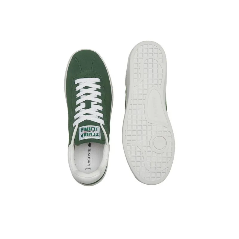 LACOSTE Low Top Skateboard Shoes Women's Green-4
