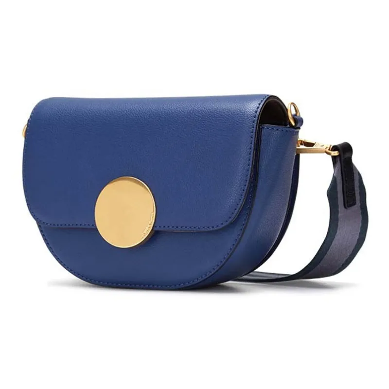 ORYANY Leather Shoulder Bag Crossbody Bag Women's Dark Blue-4