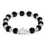 Bracelets - S999 Silver (Black)