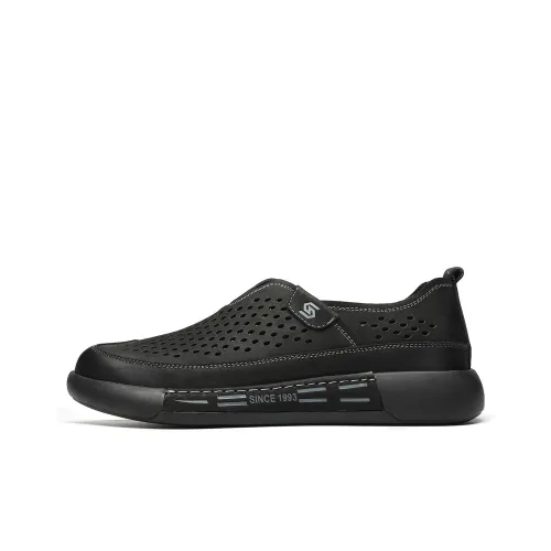 ST&SAT Casual Shoes Unlined Shoes Men's Black