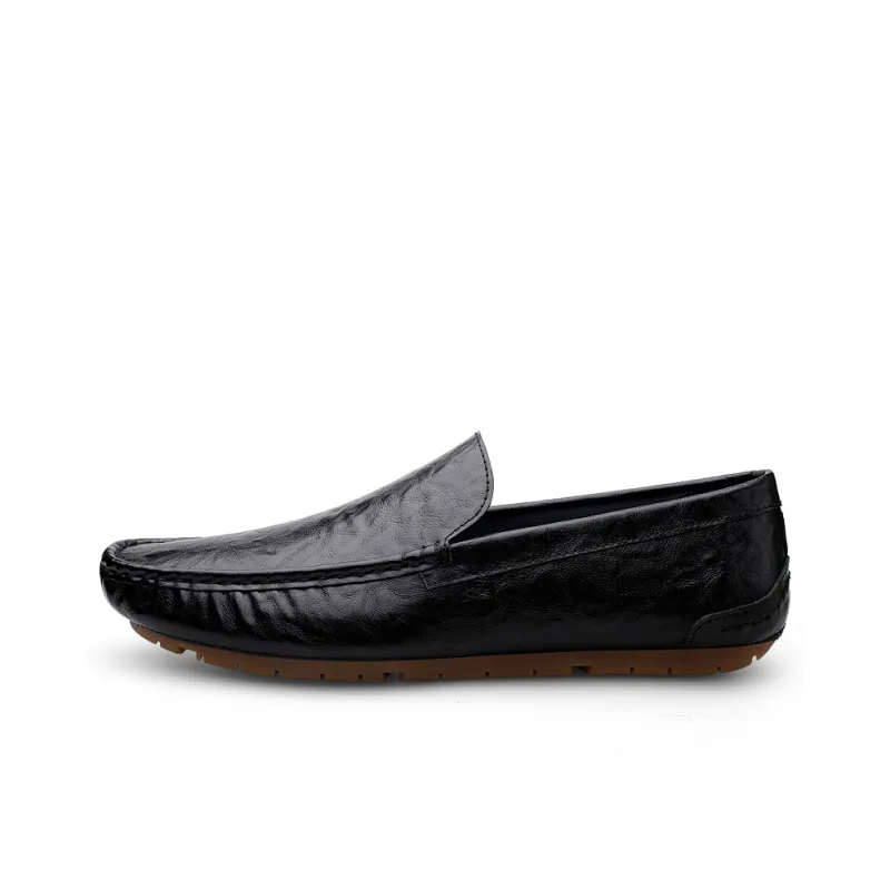 Abango Gommino Loafers Unisex Green/Gray/Black-12