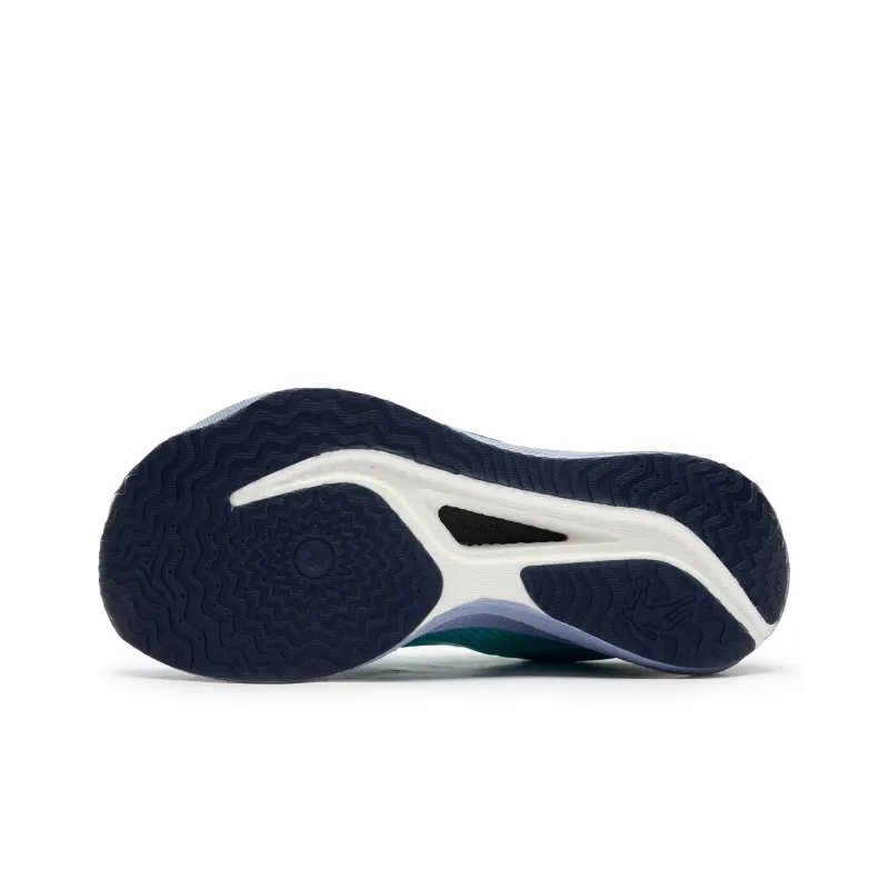 QIAODAN Strong Winds 2.0 Cushioning Anti-Slip And Wear-Resistant Low-Top Running Shoes Men's Cirrus Blue-4