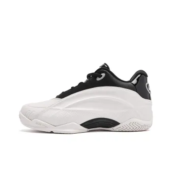 QIAODAN Basketball Shoes Women's Low Top Crescent Black