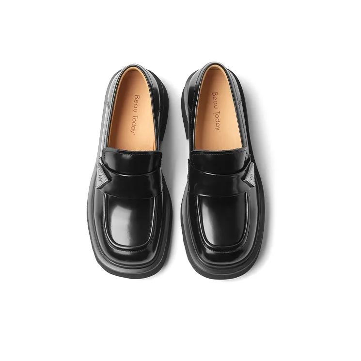 Beau Today Loafers Women's Black-4