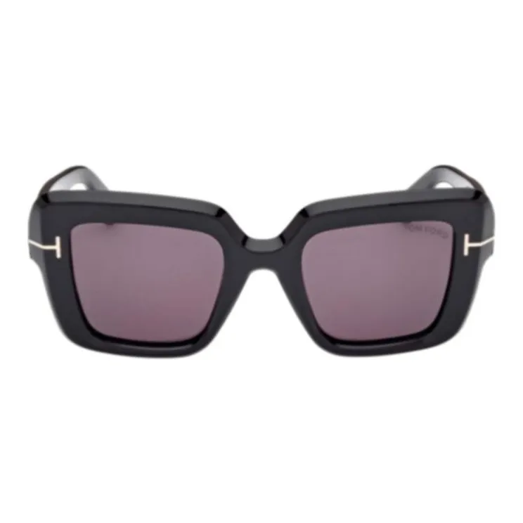 TOM FORD Eyewear Esme Oversized Frame Sunglasses-1