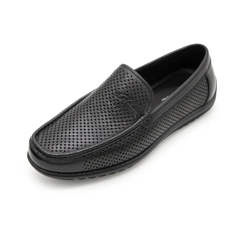 Satchi Casual Shoes Loafers Slip on Men's Black-1