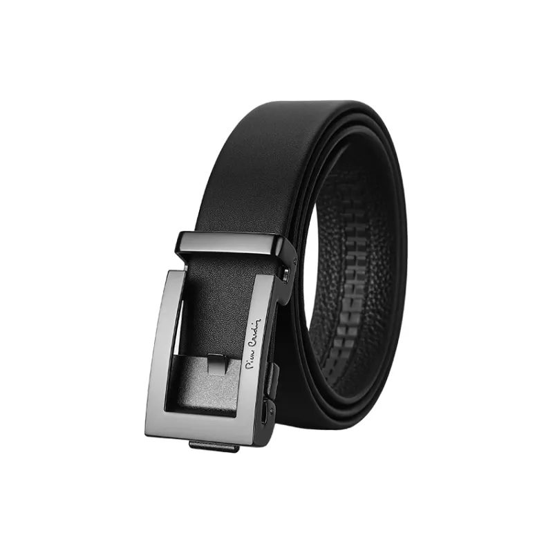 PIERRE CARDIN Alloy Father And Father in Law Box Belt Men's Width 3.5CM-1