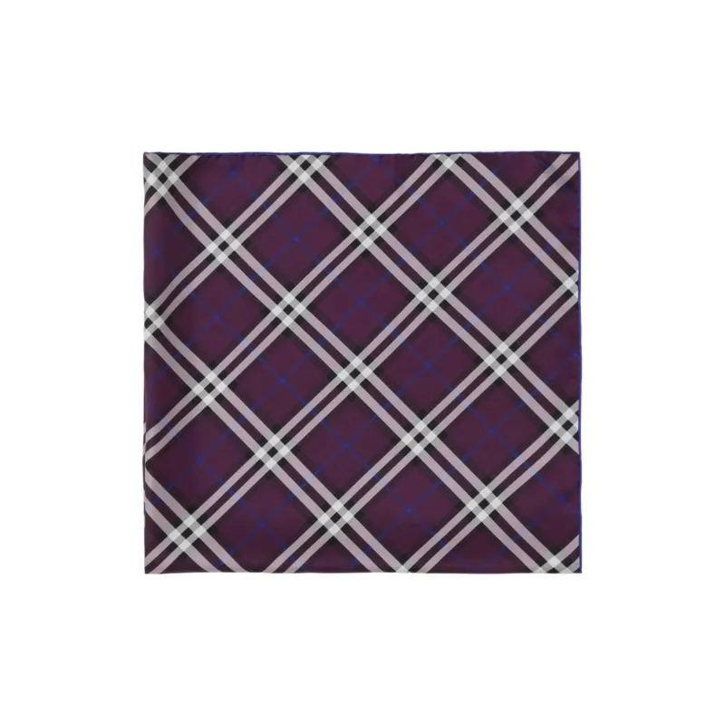 Burberry Check Printed Square Scarf-1
