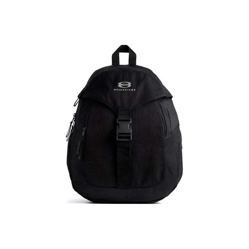 Balenciaga Fabric Backpack Large Size Men's Black-0
